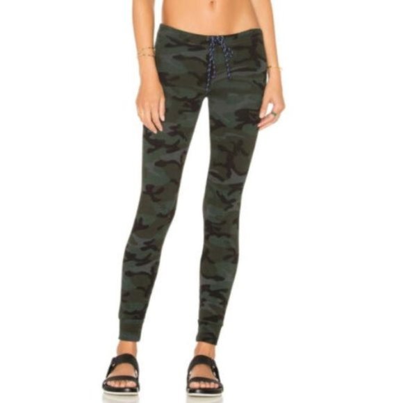 Sundry Pants - Sundry Camo Skinny Sweatpant Joggers Yoga Pant